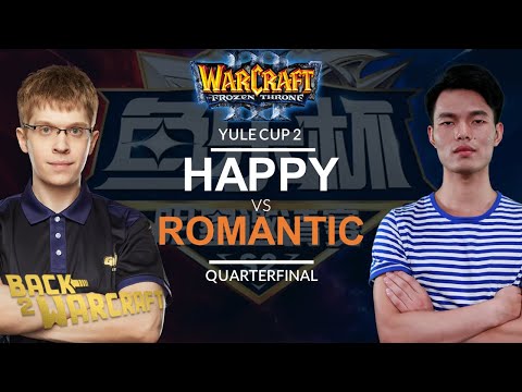 WC3 - Yule Cup 2: Quarterfinal: [UD] Happy vs. Romantic [HU]