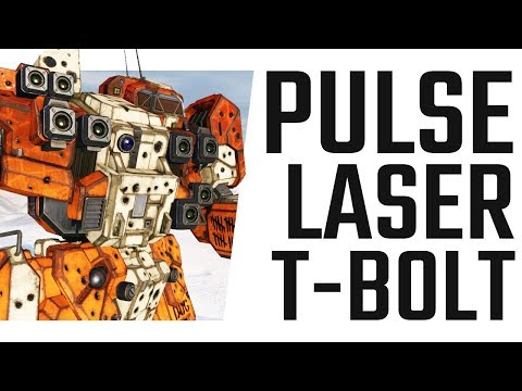 8x Medium Pulse Laser Thunderbolt - Mechwarrior Online The Daily Dose #675