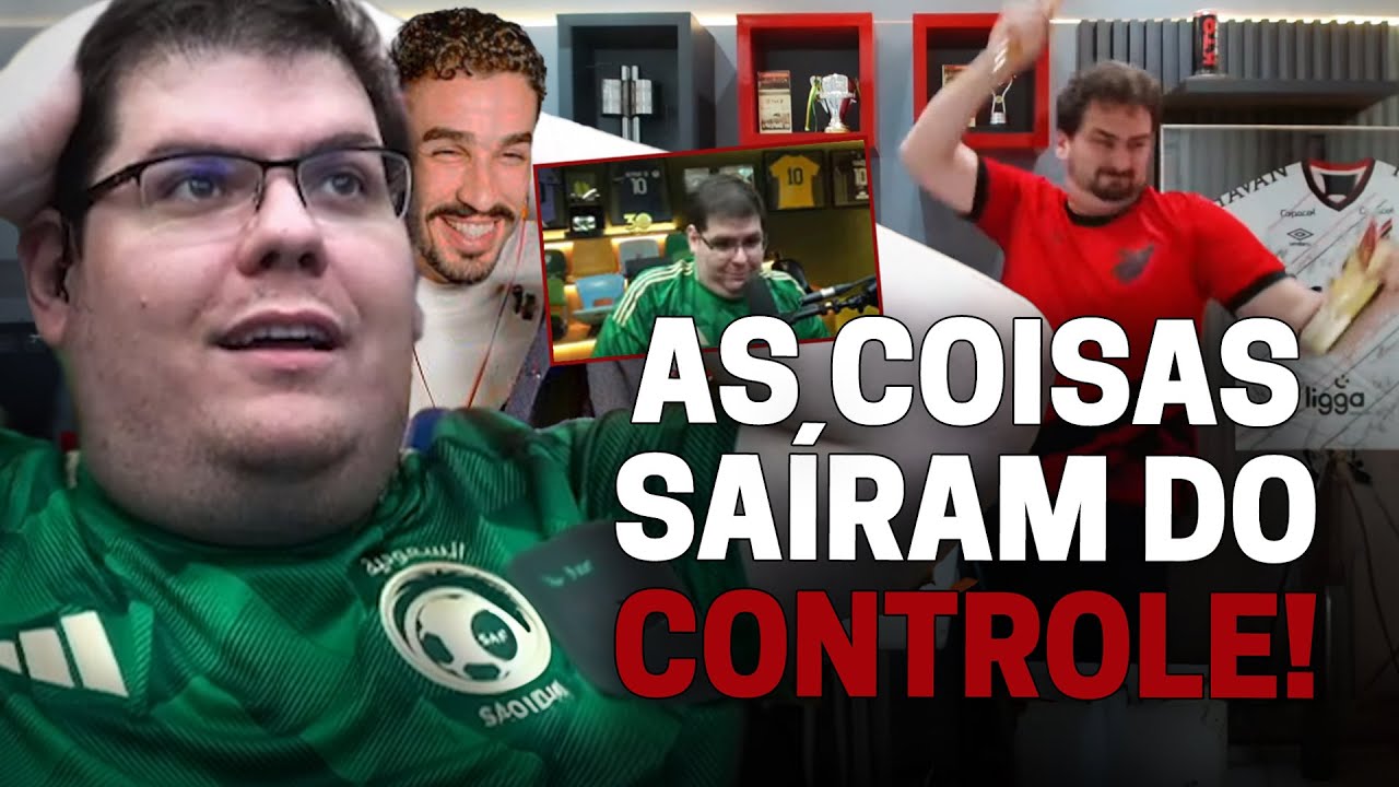 CASIMIRO REAGE: CAPPELLANES VAI A LOUCURA COM A QUEDA DO ATHLETICO-PR | Cortes do Casimito