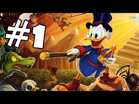 DuckTales Remastered Walkthrough Part 1 Gameplay Review Lets Play Playthrough PC PS3 XBOX 360