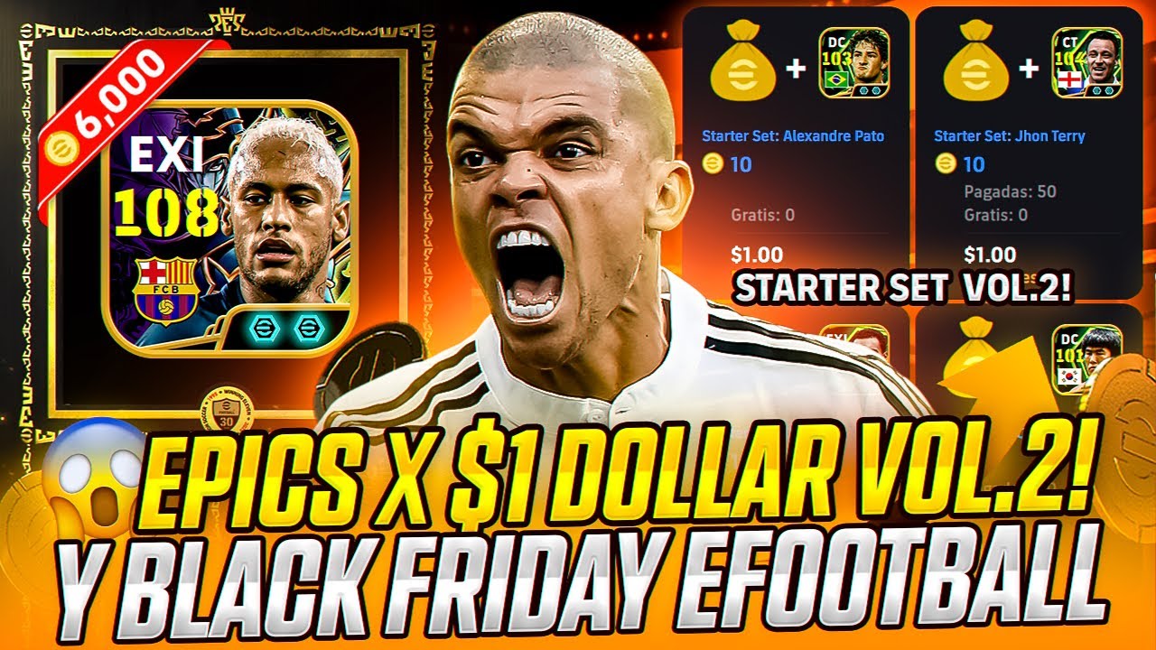Fin De Mantenimiento eFootball🎁Mas Epics de $1 DOLAR!🎁NUEVA LEYENDA!🇵🇹PremiJuego🥳+Neymar Precio!✅