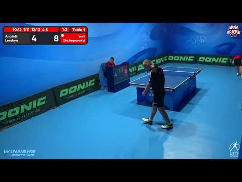 21:00 Anatolii Levshyn  1 -  3 Yurii Shchepanskyi West 5 WIN CUP 18.10.2022 | TABLE TENNIS WINCUP