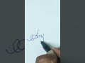 Comment Your Name Anjali In Cursive Calligraphy Handwriting Cursivewriting