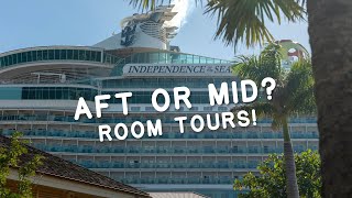 Spacious Balcony Room Tour on Royal Caribbean's Independence of the Seas