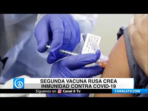 Segunda vacuna rusa crea inmunidad contra COVID-19