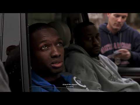 Marlo gets pulled over by Herc - The Wire S4 E7