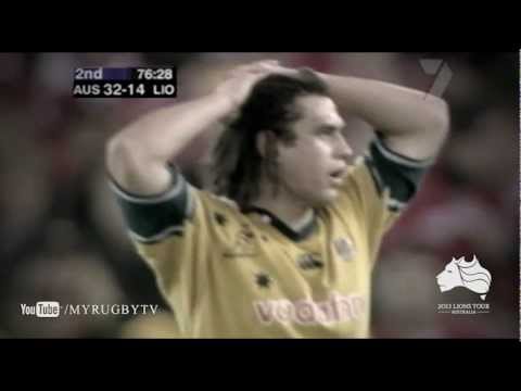 Wallabies Heroes 2001 Lions Series - George Smith
