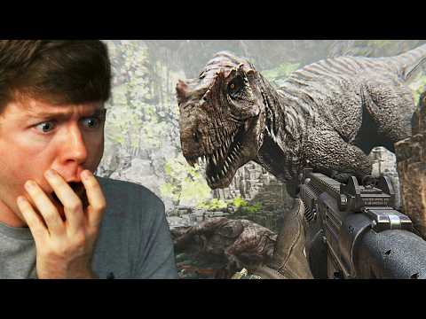 GIANT T-REX is HUNTING ME!? - Ferocious (Part 2)