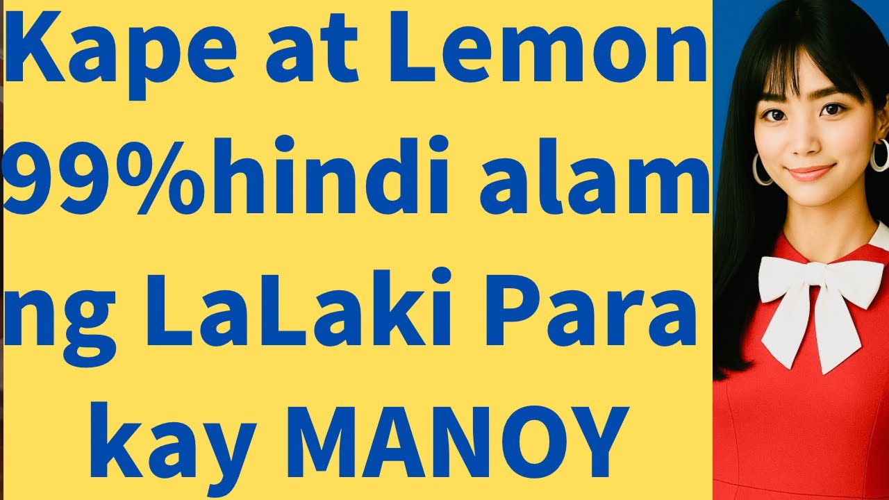 BAGO UMINOM ALAMIN MUNA ITO