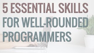 What a programmer needs before getting his first job