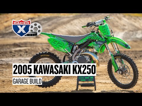 Racer X Films: 2005 Kawasaki KX250 Two-Stroke Garage Build