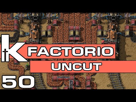 Factorio Uncut Ep 50 | The More Trains Episode | Let's Play Factorio 0.17