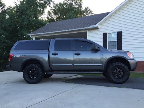 Nissan Titan Firestone Ride-Rite rear airbag Install.