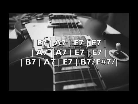 12 Bar Blues in ALL 12 keys - Huge Blues Scale workout! - 60 bpm