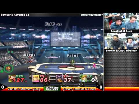 BR11 PM - AeroLink & Luck vs Shokio & Capt. Birdman - Winners Bracket