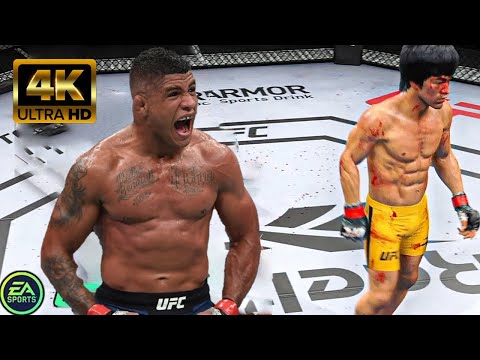 Bruce Lee vs Gilbert Burns ( EA Sports UFC 4 ) wwe mma