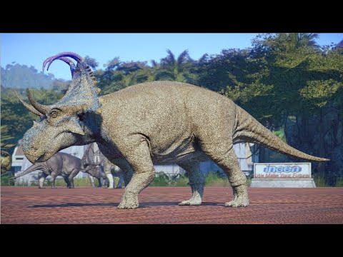 Diabloceratops and Machairoceratops - (not) Jurassic World Evolution 2 mods - 弯剑角龙
