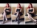 Trying 5 Different Black Tights With One Outfit