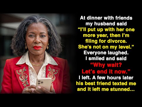 My husband laughed, “I’ll put up with her for 1 more year, then it’s over!” But…