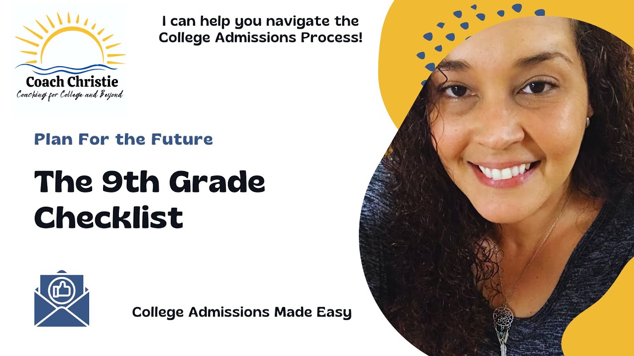9th grade checklist