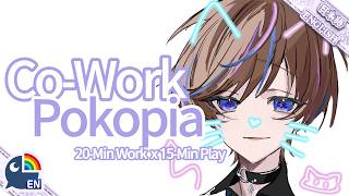 【Work + Pokémon Pokopia】 Pomodoro Study and Pokopia Home building！リラックス作業配信！【NIJISANJI EN | Seible】