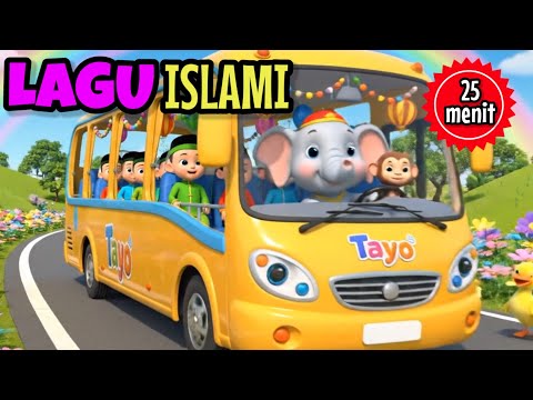 Lagu anak islami 25 menit - aku mau ke mekkah allahul kahfi sholawat busyro