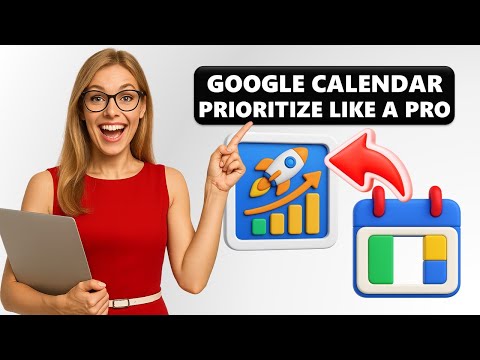 ОБЯЗАТЕЛЬНЫЕ ФУНКЦИИ Google Calendar + Интеграция с ИИ — Расставляйте приоритеты как Pr