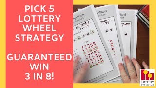 Pick 5 Lottery Wheel Strategy - Guaranteed Win 3 I