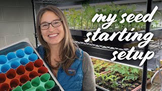 My Indoor Seed Starting Setup – 7 Supplies Beginners Need (+