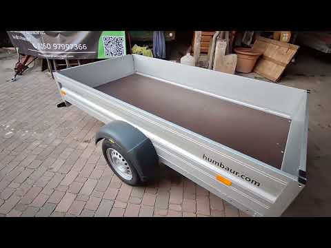Neuer Humbaur Anhänger HA752513KV. Ich habe es schon wieder gemacht