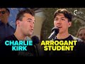 Charlie Kirk Puts ARROGANT College Student In His Place 👀🔥 | Best Debates