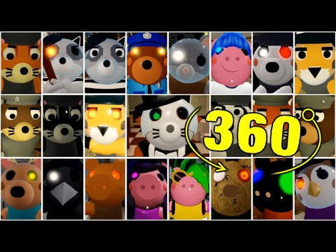 ROBLOX PIGGY 2 ALL JUMPSCARES 360