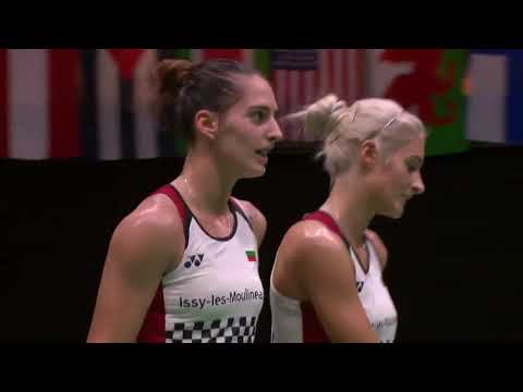 Women's doubles championship point - 2019 YONEX Dutch Open