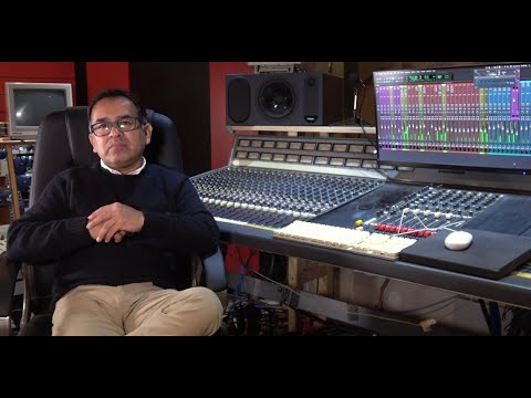 Amilcar Soto Rodriguez - Backstage Registrazione album "Mujeres de arena y otras historias"