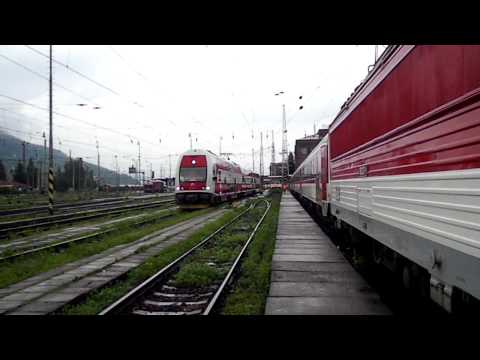 Jánošík 671.001-6 odjíždí z Žiliny [HD]