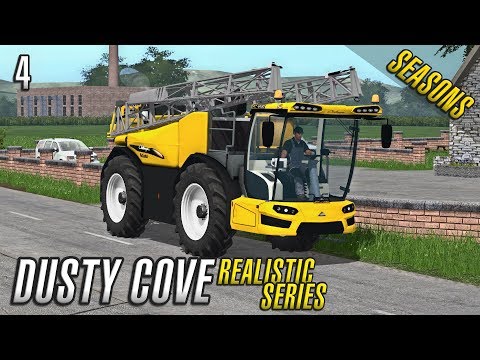 Realistic Farming Simulator 17 | Dusty Cove | Day Four