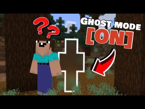 How to Turn into a Ghost in Minecraft