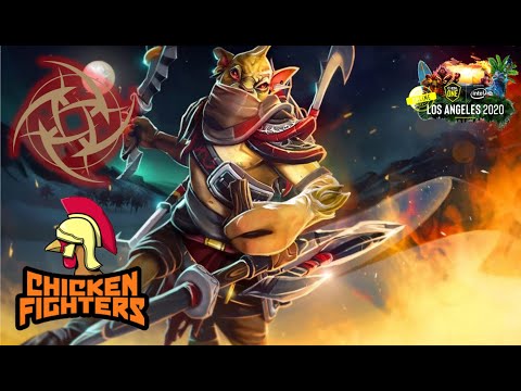 Ninjas in Pyjamas vs Chicken Fighters - ESL One Los Angeles 2020 Online  Dota 2 Highlights