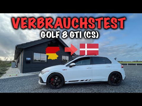 Golf 8 GTI Verbrauch Test & Reise VLOG #vw #gti #clubsport
