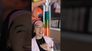 Cómo hacer un arcoíris líquido - Experimentos caseros para niños