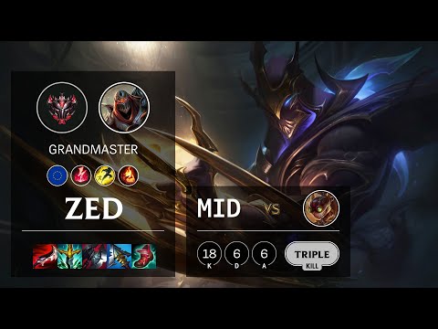 Zed Mid vs Ziggs - EUW Grandmaster Patch 11.14