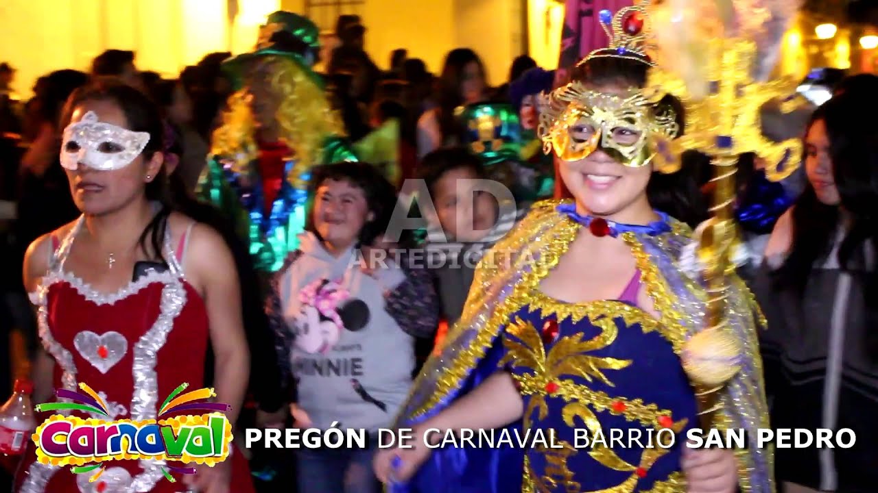 Pregon Carnavlero 2016  Barrio San Pedro
