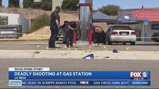 La Mesa Police Investigating Deadly Gas Station Shooting