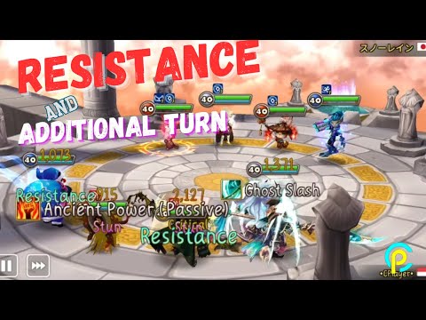 SUMMONERS WAR - RESISTANCE AND ADDITIONAL TURN YOU NEED TO PLAY BRUISER TEAM