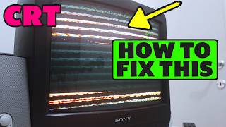 Stop Retro Console Wavy Picture, Diagonal Tearing & Flickering