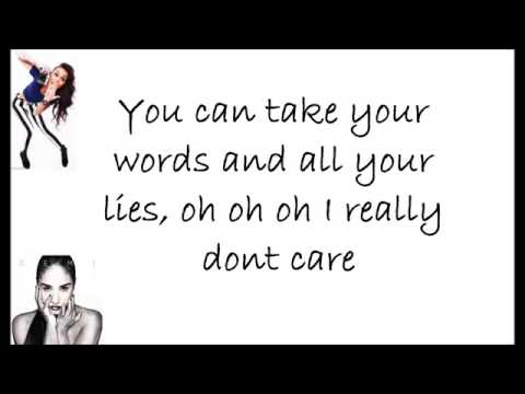Demi Lovato - Really Don't Care (Lyrics) ft. Cher Lloyd