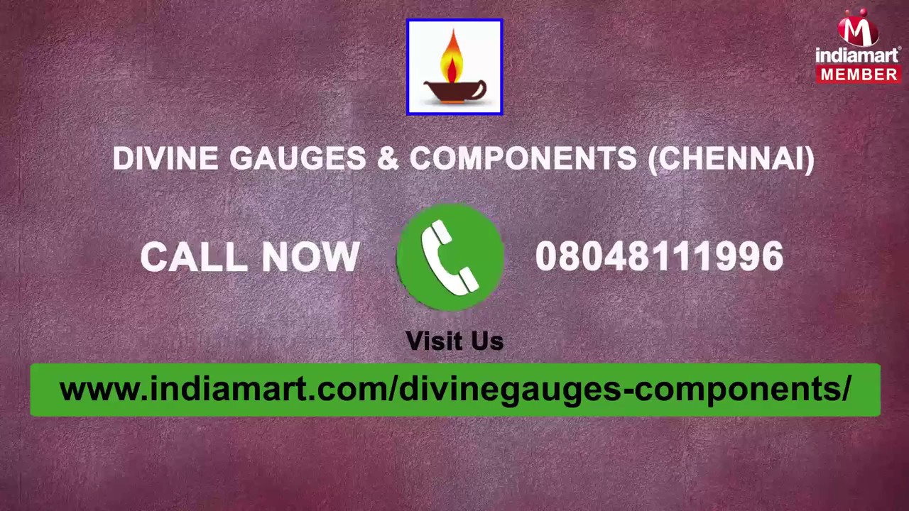 Measuring Pins And Carbide Gauges by Divine Gauges & Components, Chennai