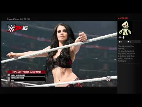 Wwe2k16 my career mode