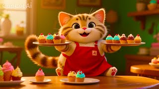 Tabbycat Cooks! Meet DelighTV’s Pawlean! ❤️ #Cutecat #Catvideo #DelighTvPet 