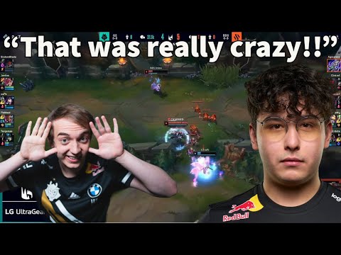 BrokeBlade Reacts To Caps Breaking Ankles On Ahri In The LEC!!